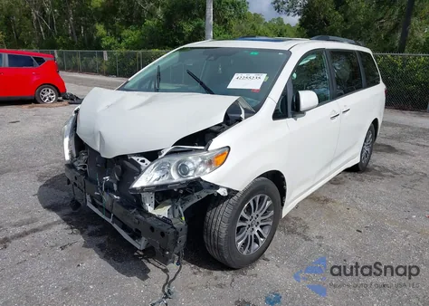 2020 Toyota Sienna Xle из США, поврежденный, VIN 5TDYZ3DC5LS029364